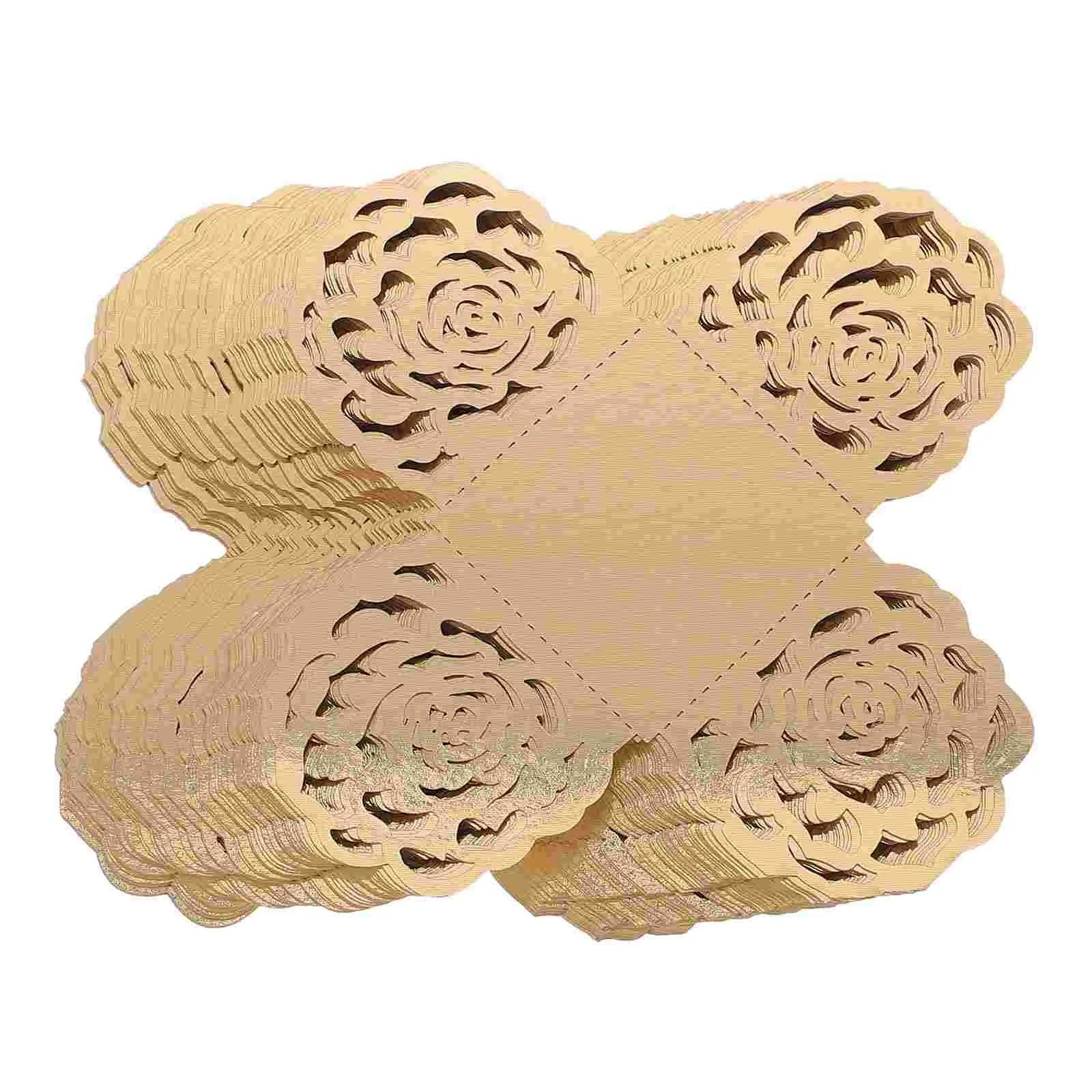 

50 шт., формочки для упаковки шоколадных конфет, 3,5X3,5X3,3 см