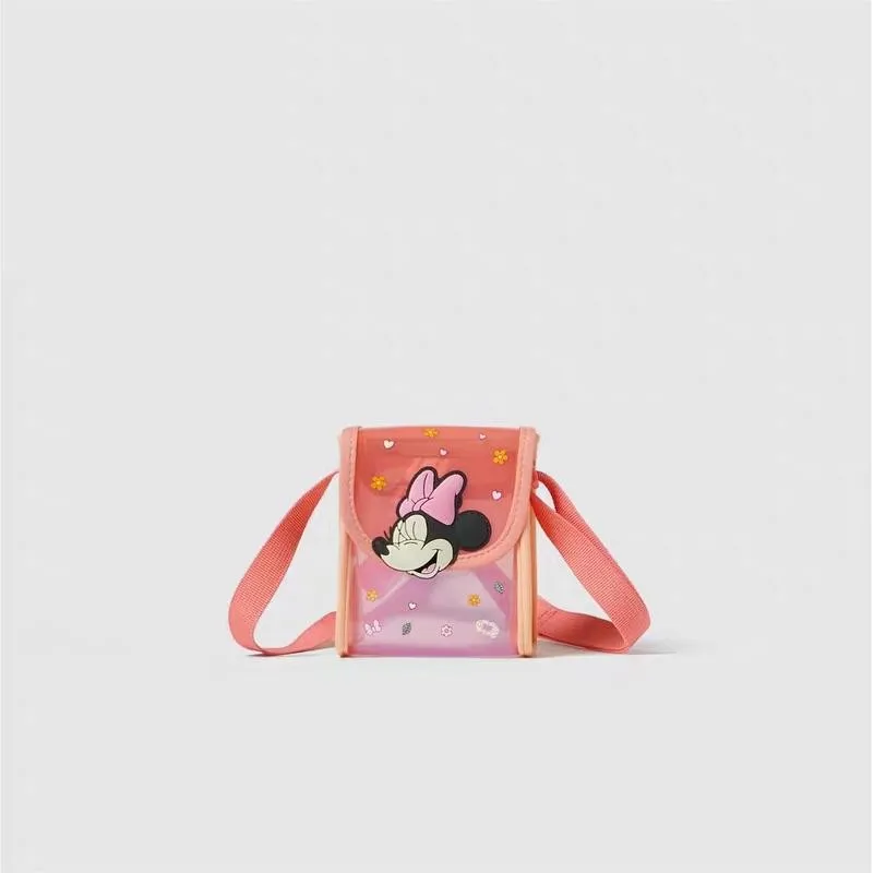 Модная Мини-сумка Через Плечо Для Девочек С Мультяшным Принтом Минни — Стильный