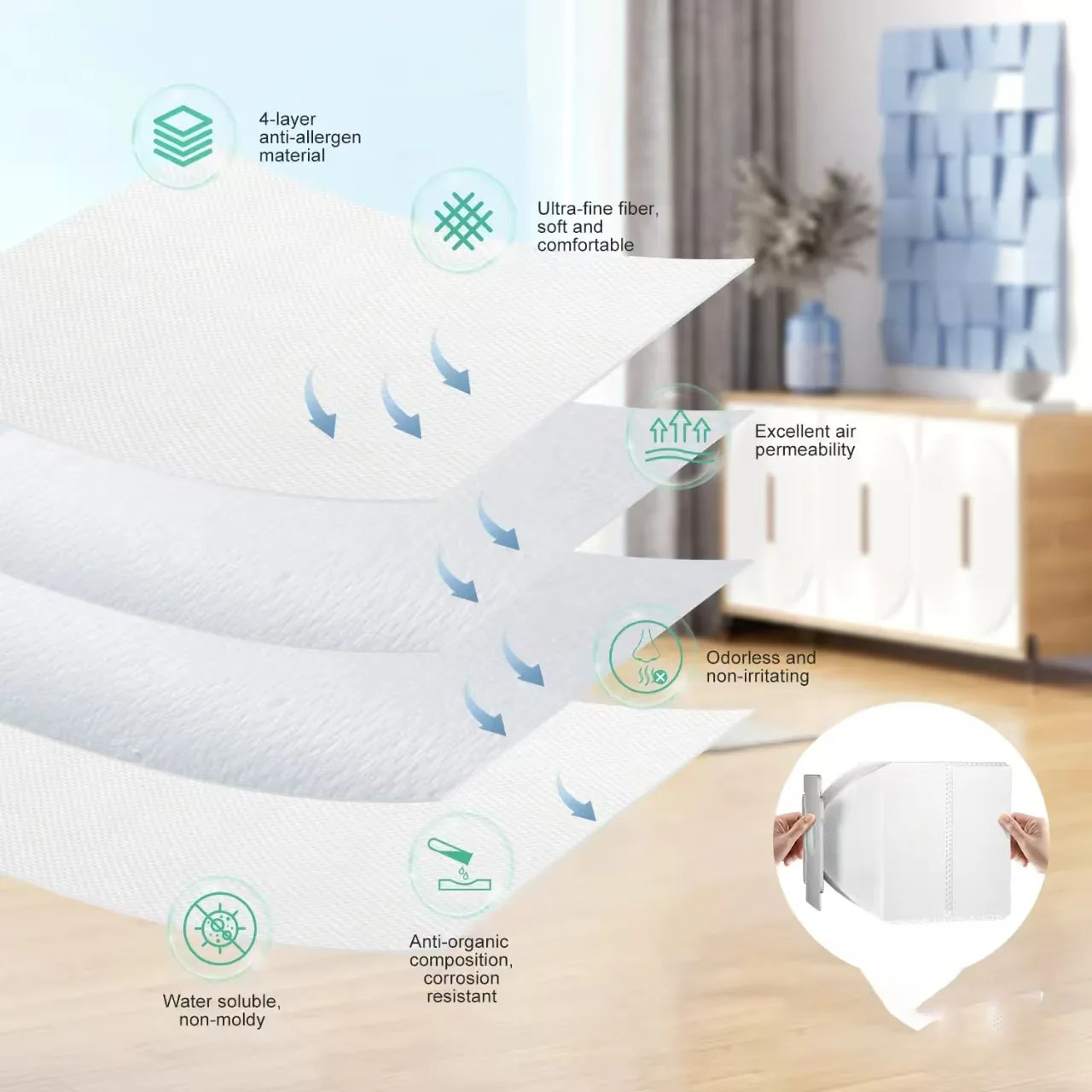 Фото Запасные части для мешков для пыли для iRobot Roomba i1+ i3+ i4+ i5+ i6+ i7+ i8+ s9+ Combo j7+ Combo i8+ Замена робота-пылесоса №4