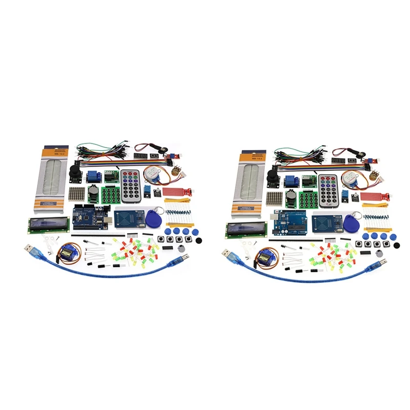 

Обновленная продвинутая версия стартового комплекта комплект для обучения RFID LCD 1602 для Arduino UNO R3