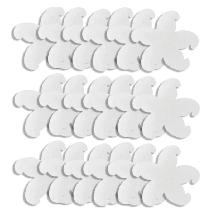 

Hot-18 Pcs Oil Absorbing Scum Sponge,Scum Flower Oil Absorbing Sponge,Pool Oil Absorber Clean Sponge Creamy For Hot Tub,Etc