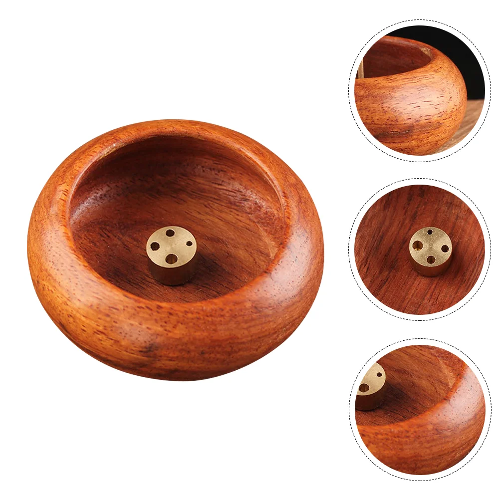 

Holder Burner Bowl Conesticks Burning Stick Men Cones Censer Morning Star Ash Wooden Copper Tower Plate Temple Supplies