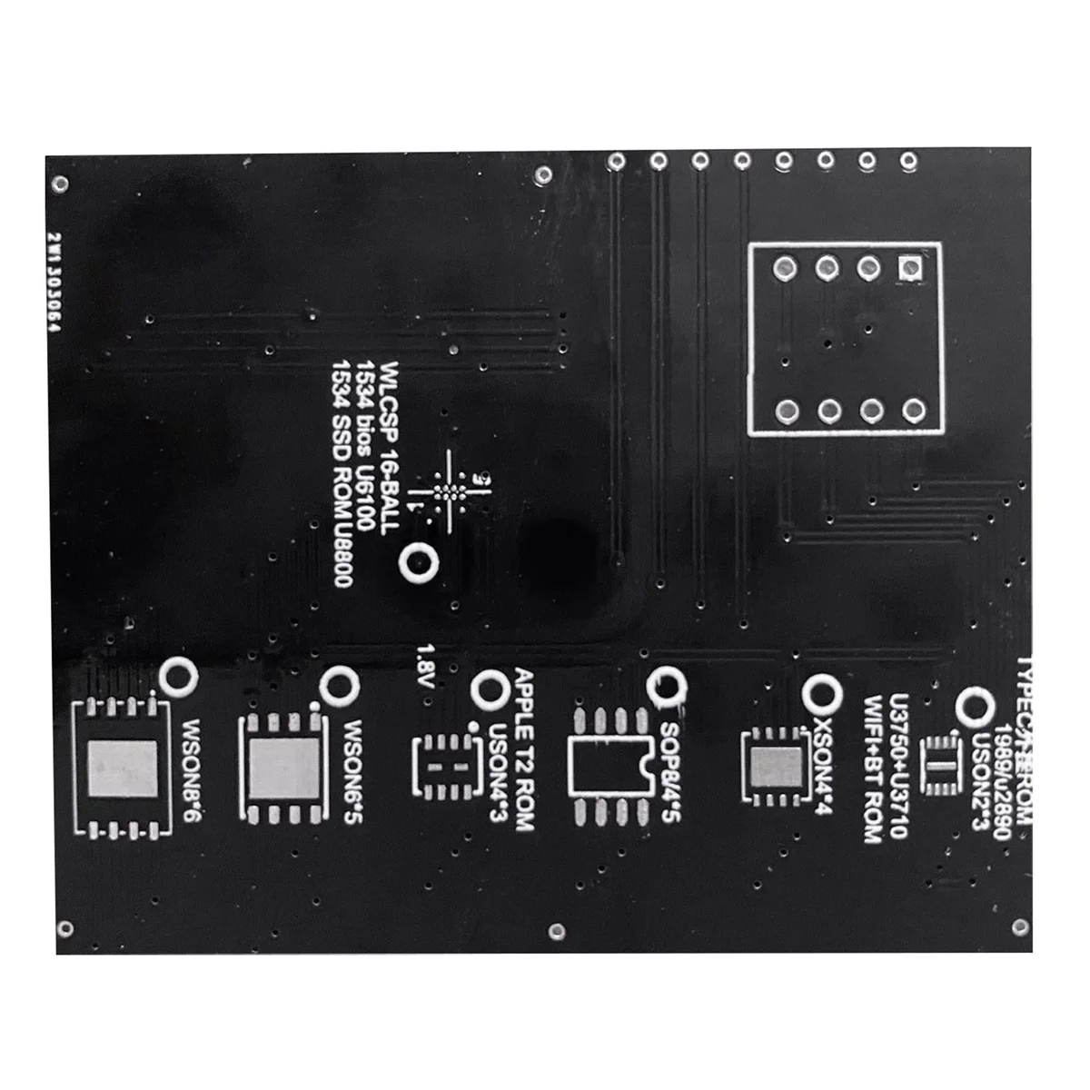 Разъем T2 для чтения и записи биоса Macbook Air SSD Rom Typec Holder
