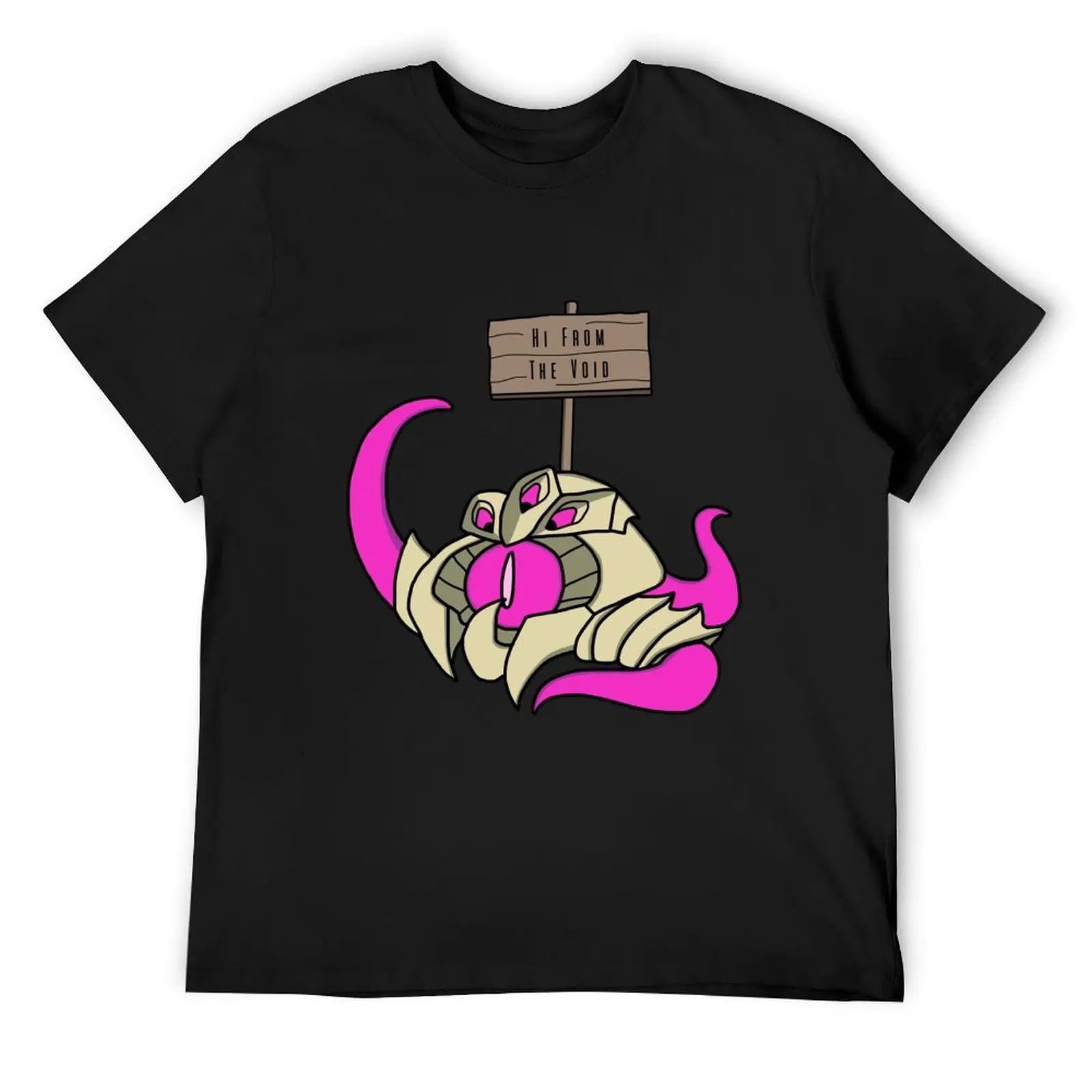 Vel'koz Fan Art | Новая футболка emote простая с изображением аниме дизайнерская для