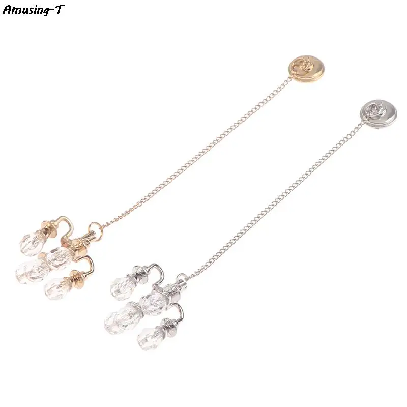 

1:12 Dollhouse Miniature Lamp Chandelier Mini Ceiling Light For Doll House Decor