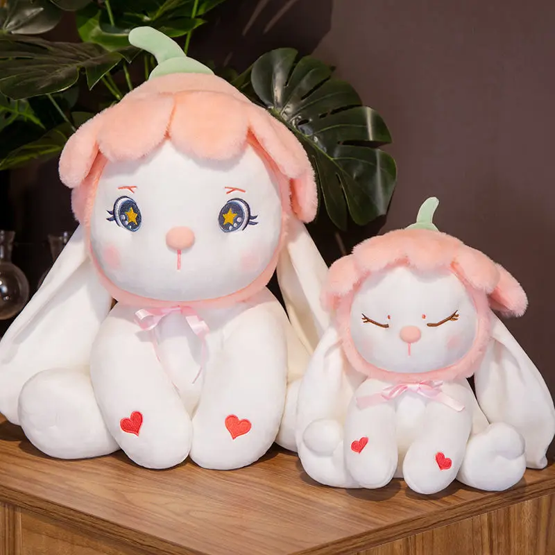 

50cm Cute Stuffed Rabbit Plush Toy Soft Toys Cushion Bunny Kid Pillow Doll Birthday Gifts For Children Baby Accompany Sleep Toy