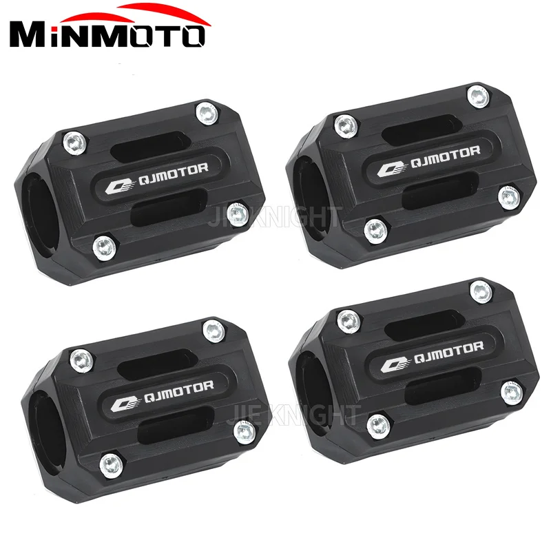

Для двигателя QJ SRT 900 SX SRT 900SX 22/25/28 мм защита двигателя мотоцикла, защитный бампер, декоративный защитный блок