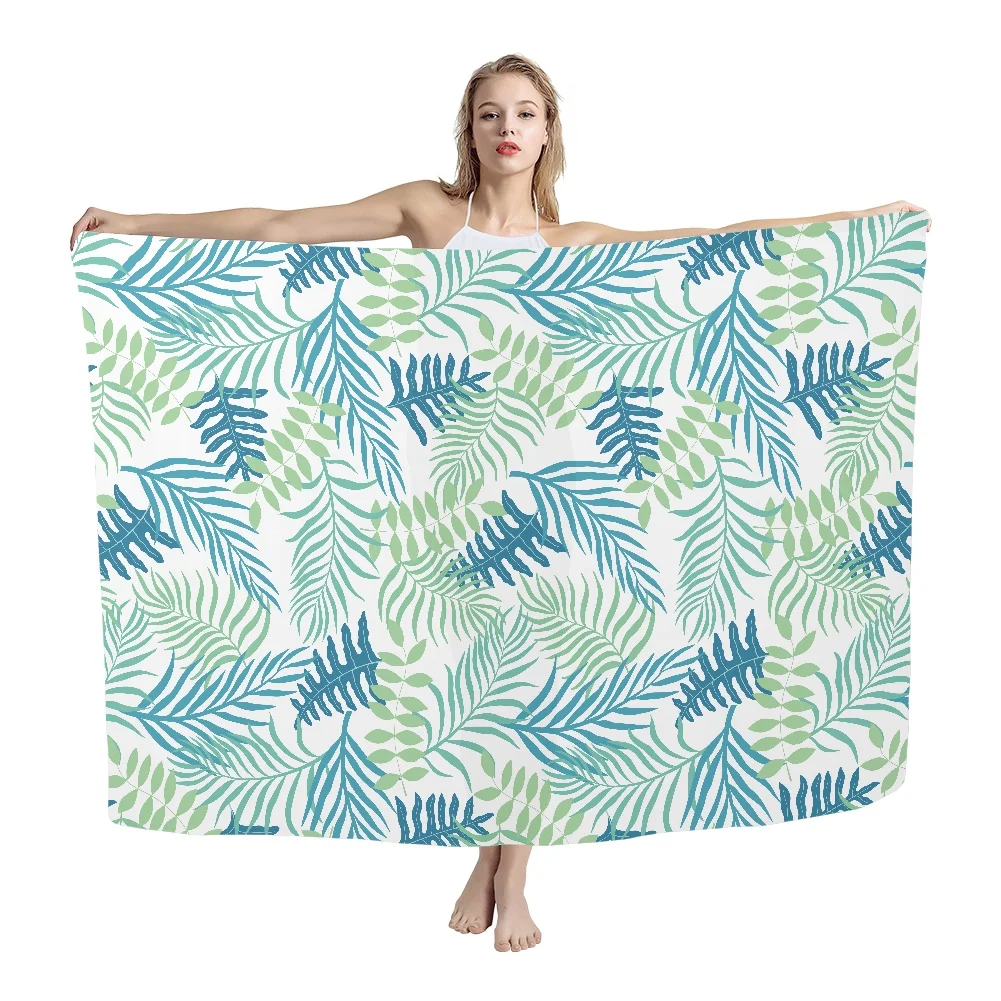 Hycool полинезийская племенная мягкая цельная Пляжная накидка лаваява