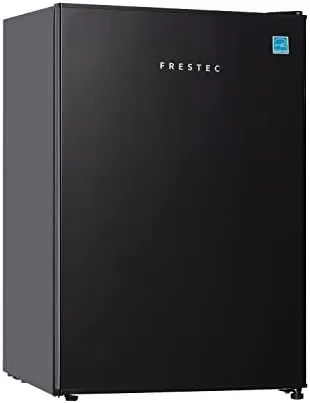

2.5 CU' Mini Refrigerator, Small Refrigerator, Mini Fridge with Freezer, Compact Refrigerator, Black (FR 250 BK)