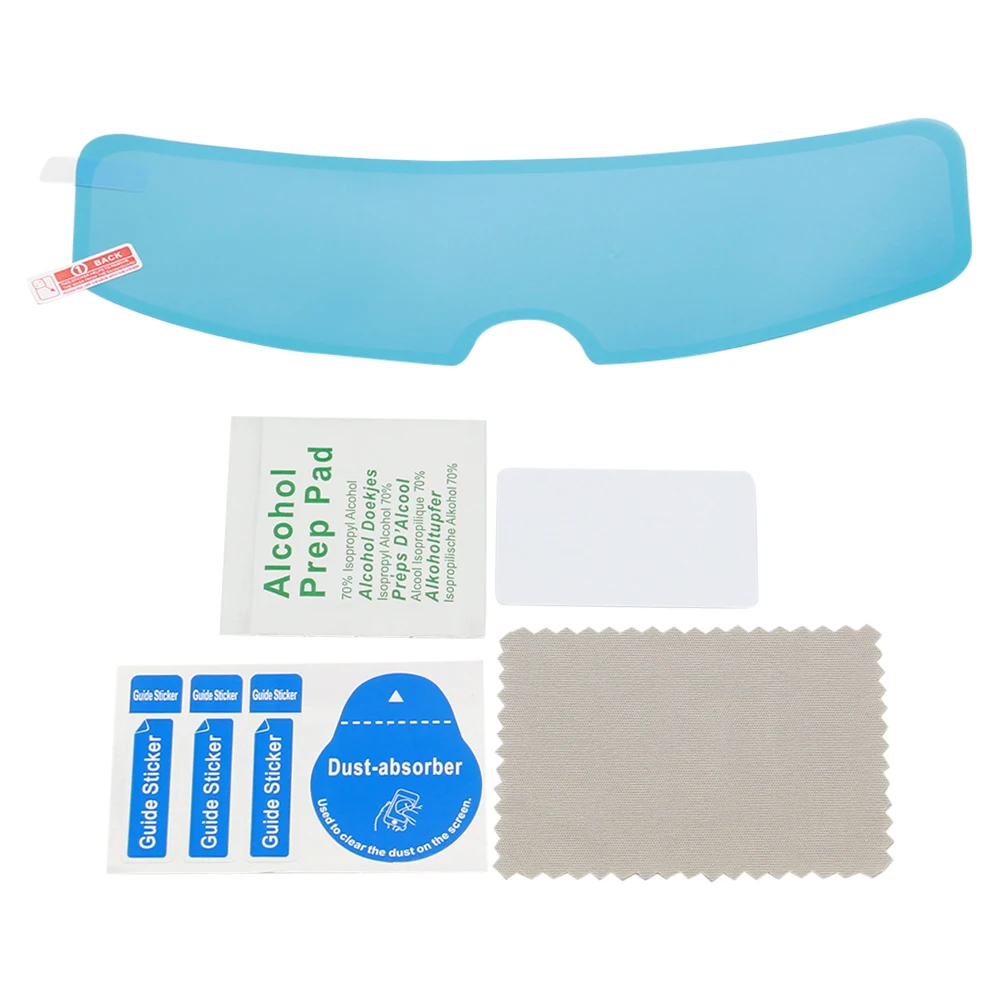 Универсальный шлем прозрачная противотуманная накладная пленка непромокаемая