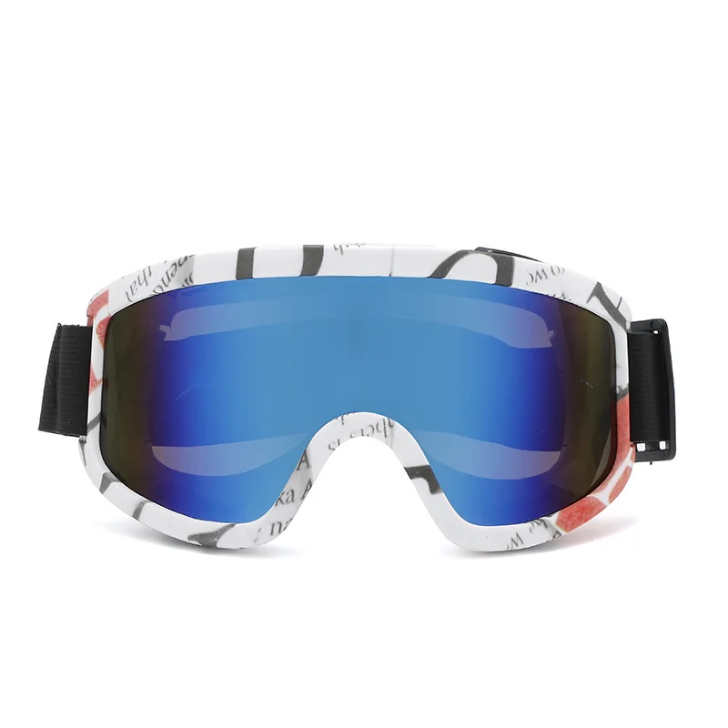 Men Women Skiing Eyewear Goggles Sports Eyewear UV Protection Sunglasses Anti Fog Anti Glare Windproof Snowboard Skiing Glasses