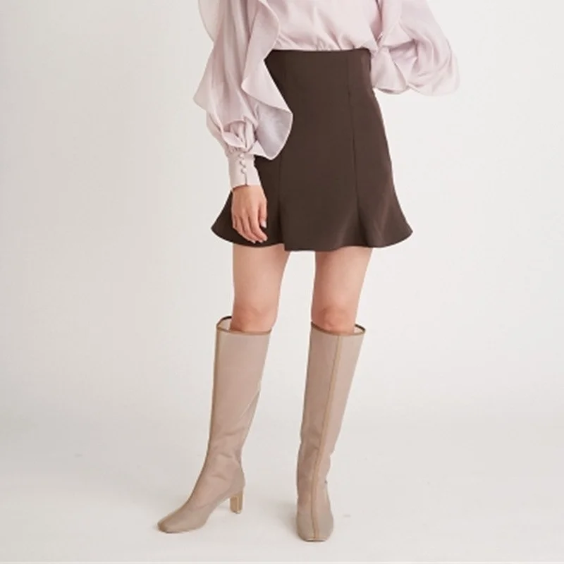 

Spring Temperament Woman Skirt High Waist All-match Mini Skirts Female Retro Plaid Short 2022 New Trendy