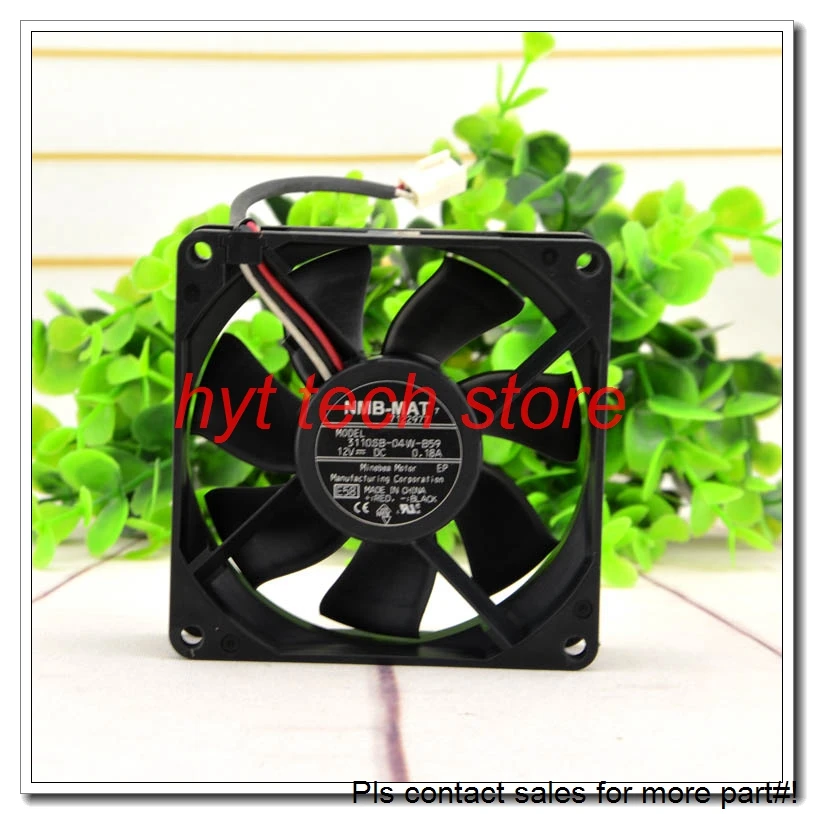 

3110SB-04W-B59 8025 0.18A 12V 3lines Cooling fan, 100% tested before shipment