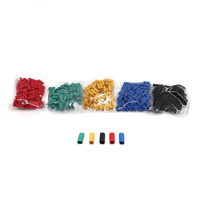 

500PCS Heat Shrinkable Tube Set, Shrink Tubing for Wires Thermoresistant Tube Insulation Sleeving Shrink Wrap Diy Electronic Kit