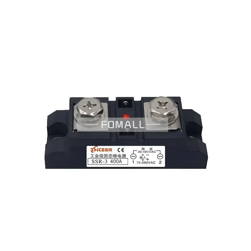 1 шт., новинка, релейный модуль для промышленного класса ZHITE DC-AC 400A