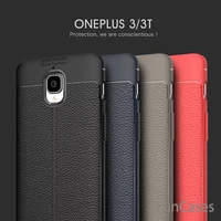 for oneplus 3t 3 t case 5 5 inch luxury shockproof soft tpu leather design case for oneplus 3 3t moblie phone cover a3003