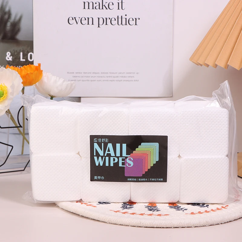 Безворсовые салфетки для ногтей средство снятия лака клей наращивания ресниц