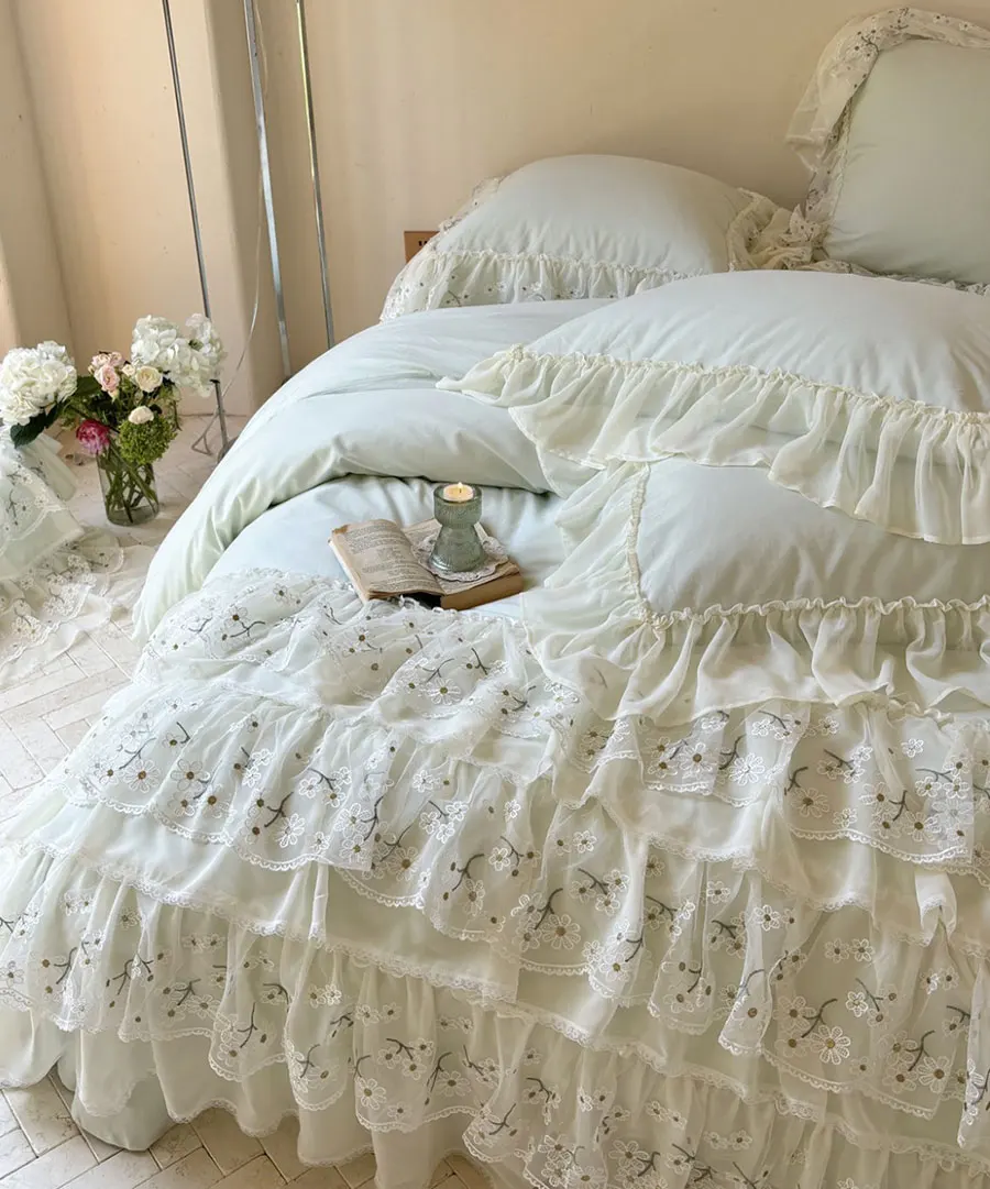 Романтический Комплект постельного белья сказочной ярмарки фиолетового