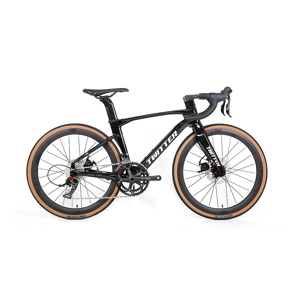 

TWITTER bicycle Freedom RS-22speed hydraulic disc brake carbon fiber student road bike bicicleta de montaña bicicleta kids bike