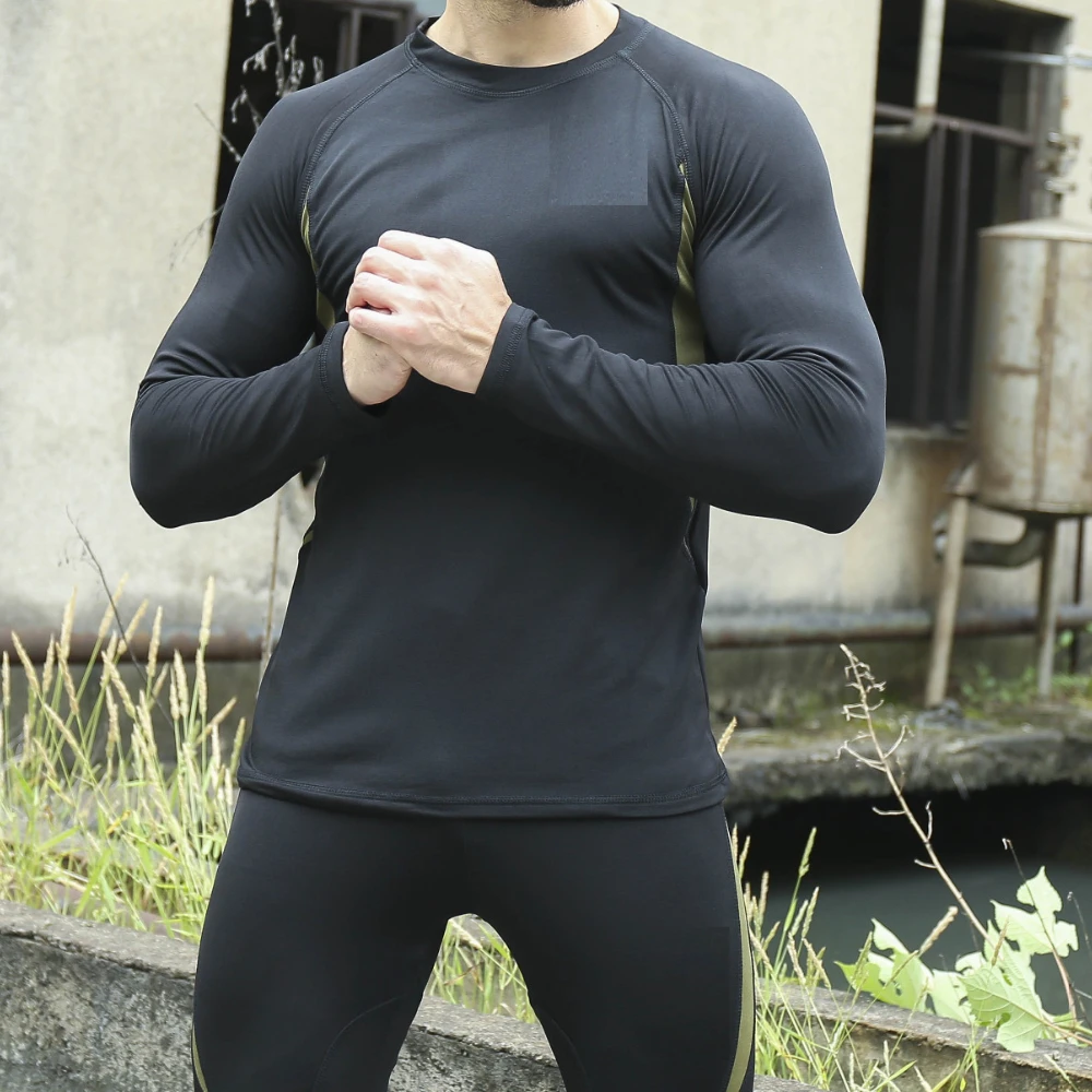 Keep Warm! Mens thermal underwear Sexy Sets Tights  Quick Dry thermo Pants Winter Autumun Spring clothing