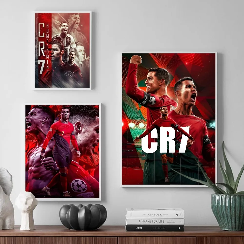 Клейкий постер с-Криштиану р-Роналду CR7 сделай сам винтажный Декор для комнаты