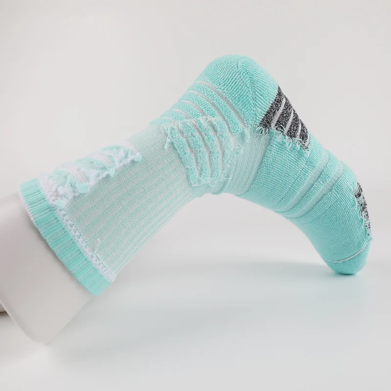 Basketball Ball Men Sock Sports Breathable Women Compression Running Riding Cycling Knee high Basketball Biking Hockey Soccer