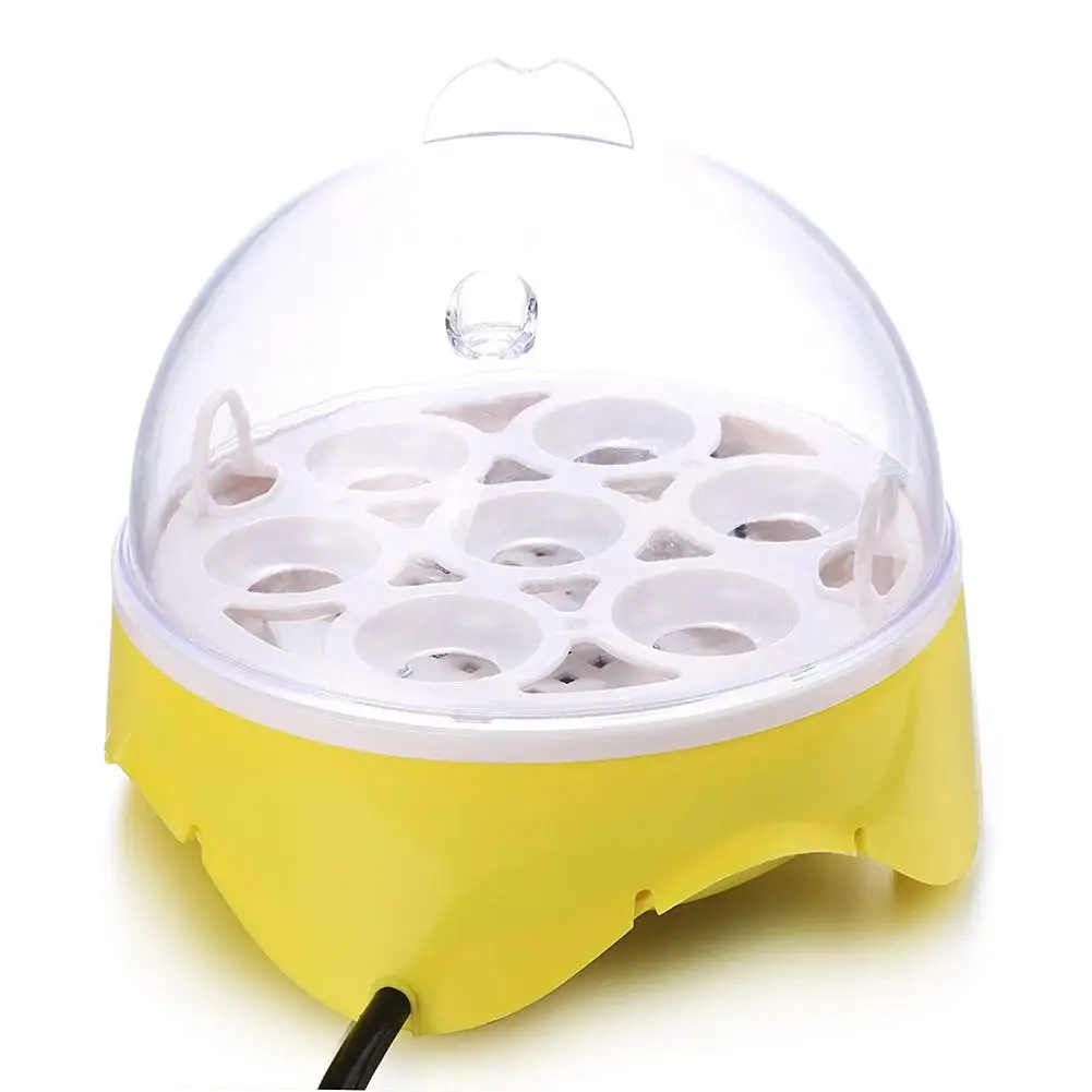7 Eggs Chicken Bird Incubator Hatching Machine Automatic Intelligent Temperature Control Quail Parrot Brooder Farm Supplies | Дом и сад