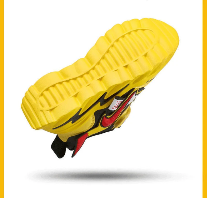 Детская спортивная обувь Pikachu для мальчиков и девочек кроссовки бега досуга с