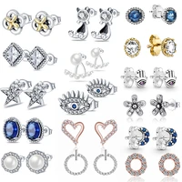 new fashion silver color earring asymmetrical heart hoop earrings for women jewelry gift for girlfriend wife