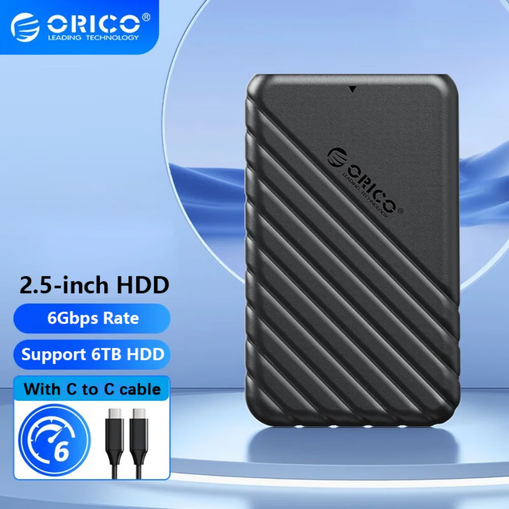 

ORICO HDD Enclosure 2.5 SATA to USB 3.0 Adapter Hard Drive Case 5 6Gbps HDD SSD Hard Drive Enclosure Support UASP for PC Laptop