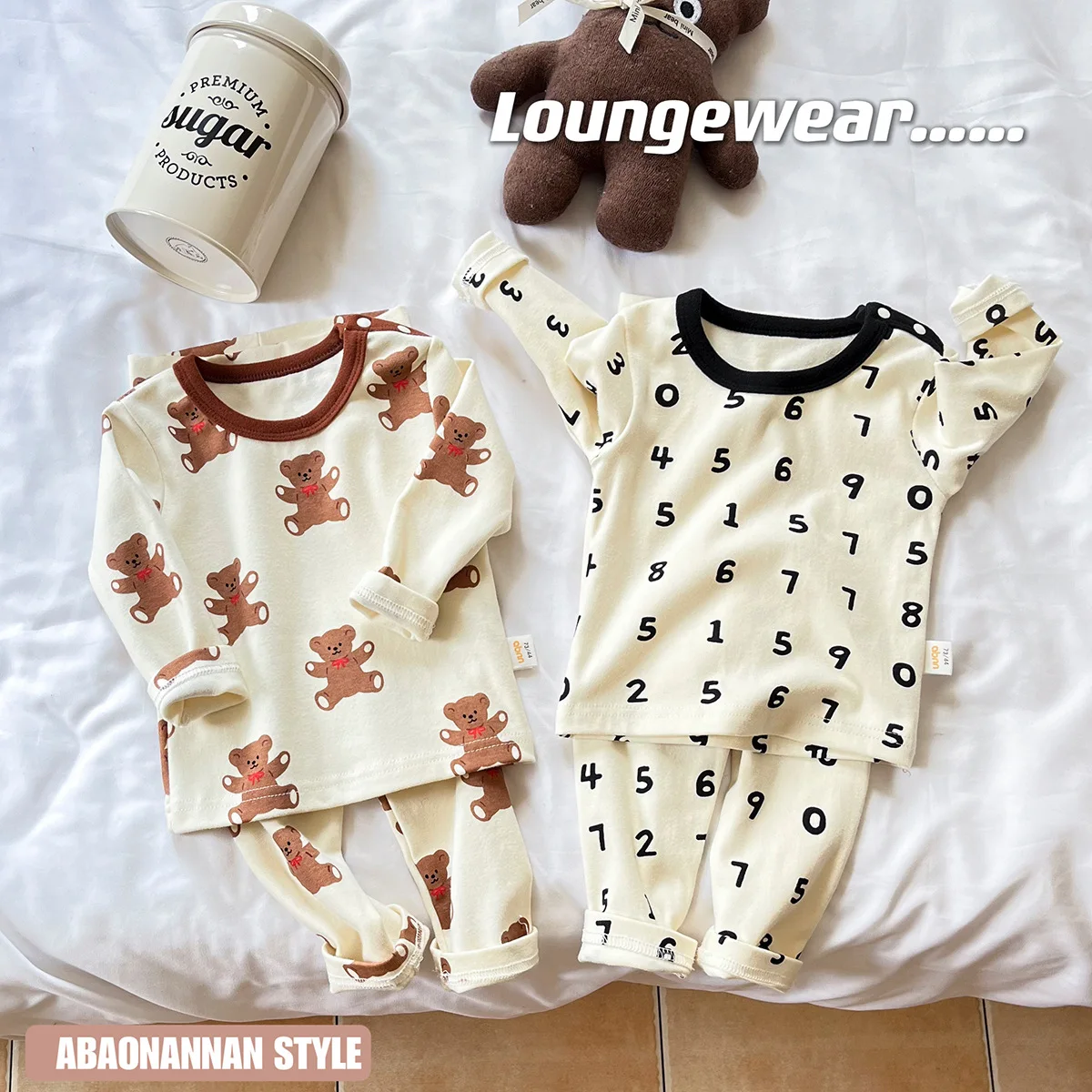 Детский пижамный комплект на осень