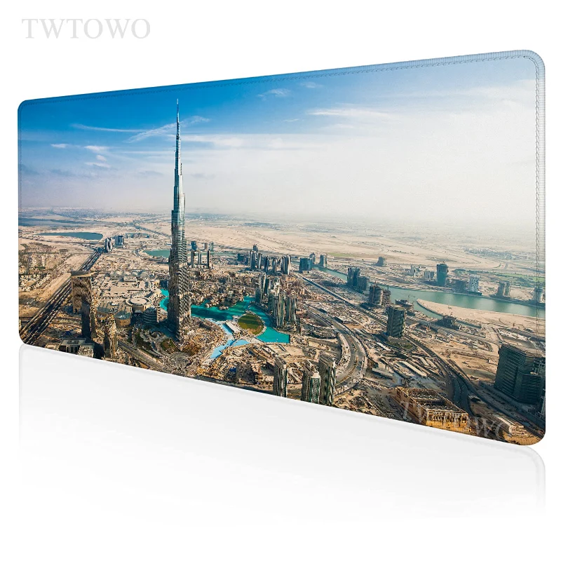 

City Mouse Pad Gaming XL Large HD Custom New Mousepad XXL keyboard pad Natural Rubber Soft Anti Slip Computer Mice Pad Table Mat