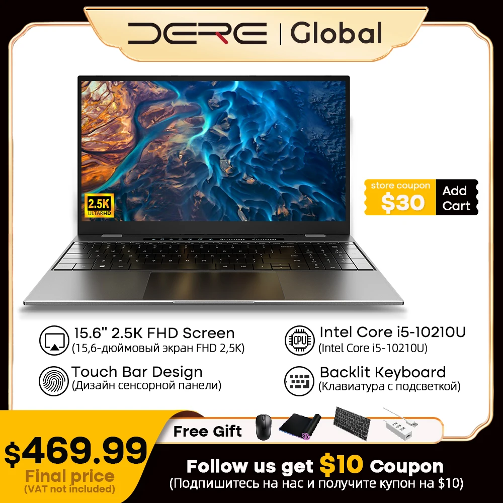 Dere Laptop TBook Air 15.6