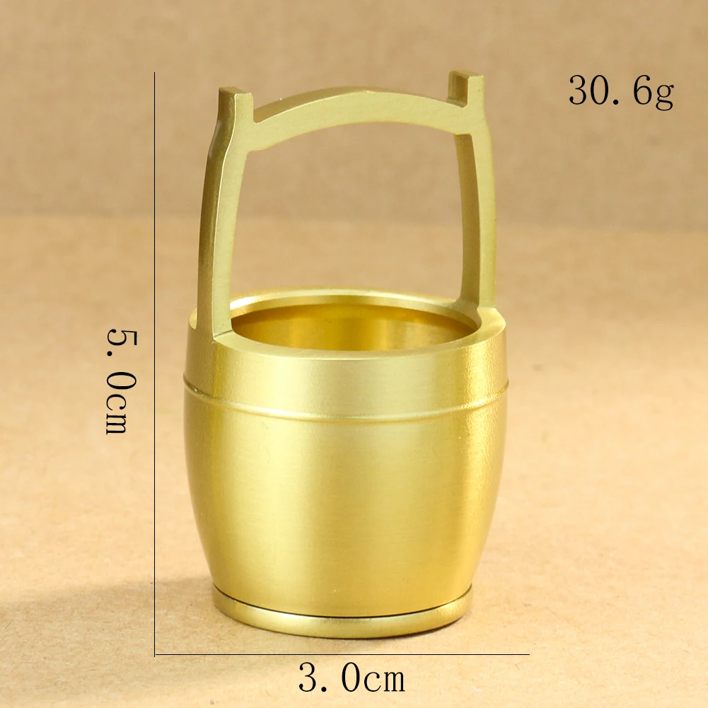 Креативное моделирование Zhao Cai Xuanguan, латунный цилиндр, цилиндр мира, гостиная, офис, мастерская, украшение для автомобиля, крафт, ювелирные изделия