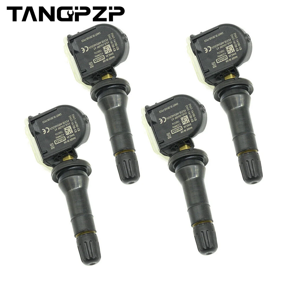 

EV6T-1A180-CB 4 шт. датчик давления в шинах 433 МГц для Ford Focus Kuga Ford Mondeo Mk5 Ecosport 433 МГц датчик давления в шинах