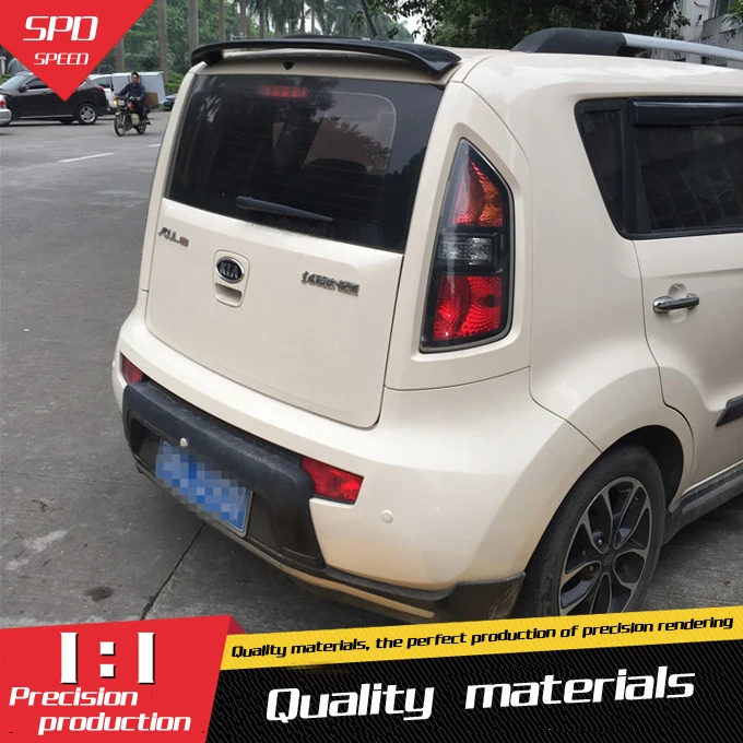 Спойлер для Kia Soul из АБС-материала заднее крыло автомобиля грунтовой цвет задний