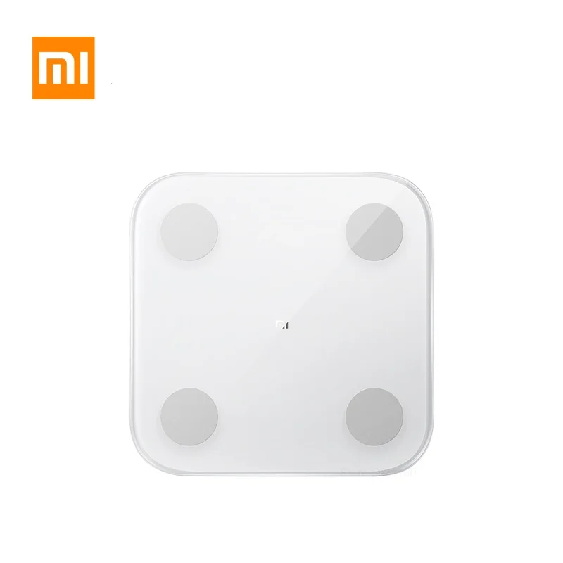 

Весы Xiaomi Mi Body Fat Scale 2, умные весы с Bluetooth 5,0, светодиодный дисплей, цифровые весы для определения состава тела и жира
