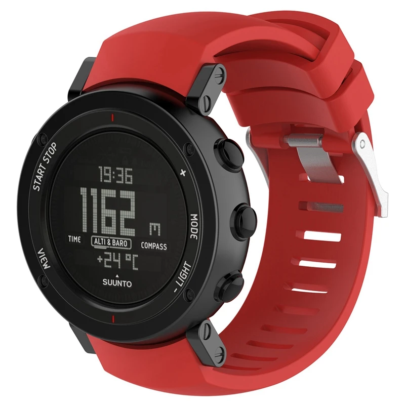 Ремешок для часов Suunto Core ALU силиконовый ремешок браслет занятий спортом на