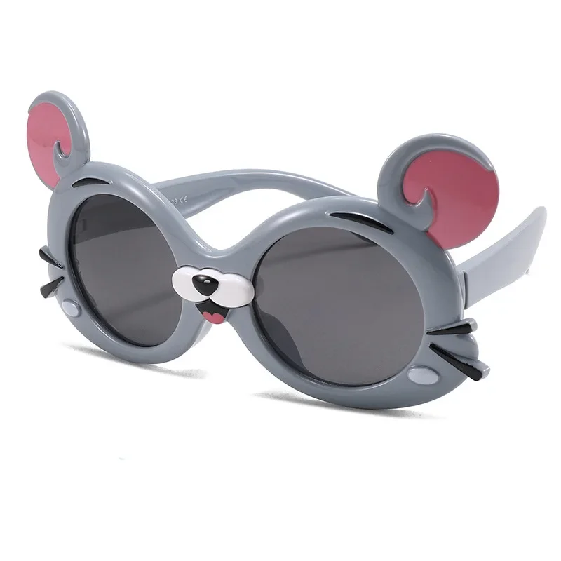 Детские зеркальные солнцезащитные очки с поляризованными линзами UV400