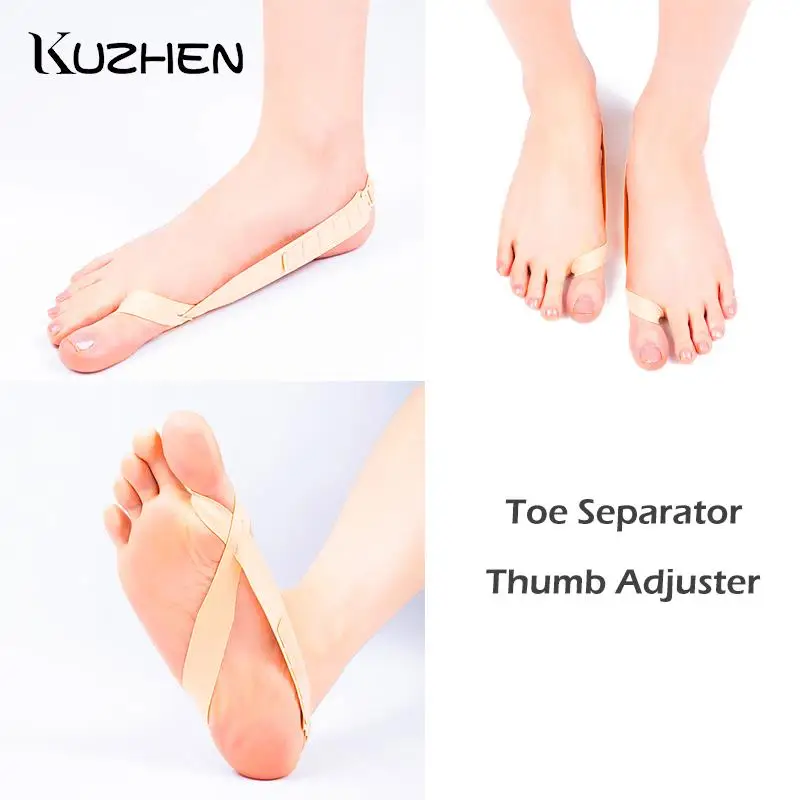 

1 шт., многоразовые эластичные ленты для большого пальца ног