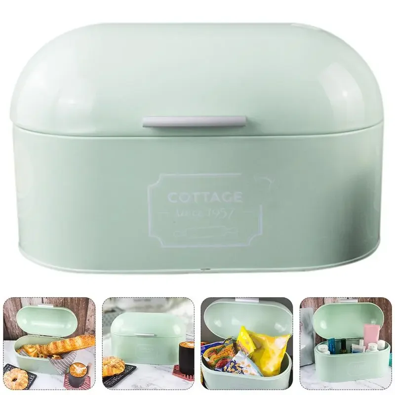 

Европейская Пылезащитная коробка для хлеба, бытовая очень большая металлическая коробка для Хранения Хлеба