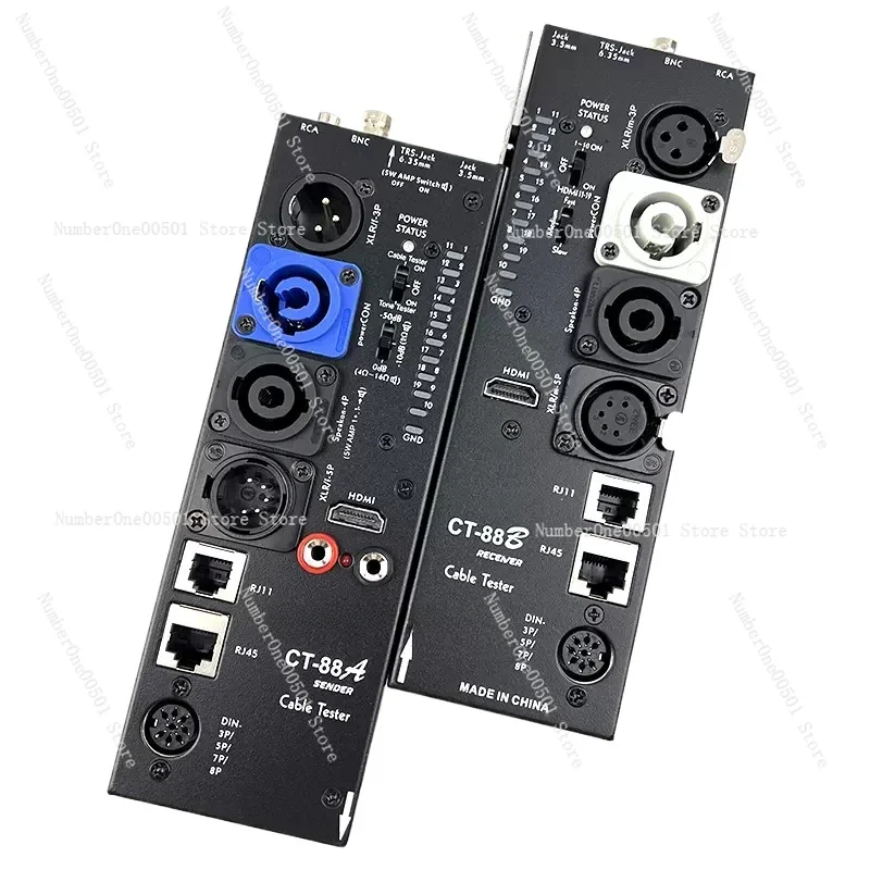 Раздельный Многофункциональный тестер строки стандартный XLR сигнальной линии