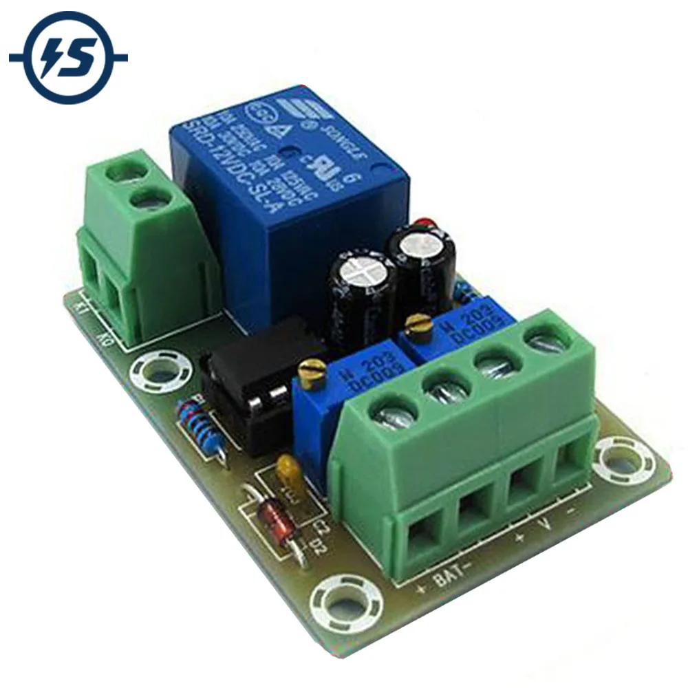 

XH-M601 контроль зарядки аккумулятора Board 12V интеллектуальное зарядное устройство блока питания автоматическая зарядка/остановка регулятор м...