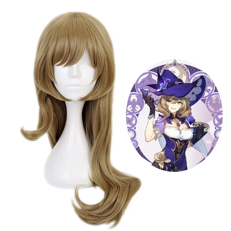 Z Game Genshin Impact Lisa Minci Косплей Костюм Wig The Librarian Сексуальное платье Комплект для
