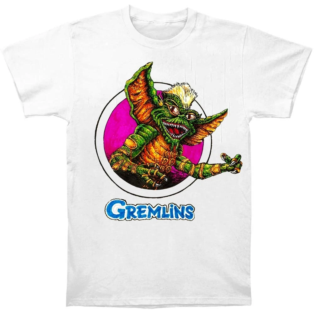 

Gremlins T-Shirt Movie Cult 80s Classic Halloween Horror Chinese Gizmo Tee New Fashion T shirt Brand Hip Hop Print Men Tee Shirt