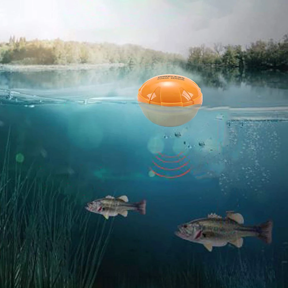 

NEW mobile phone fishfinder Wireless Sonar Fish Finder Depth Sea Lake Fish Detect iOS Android App smart sonar echo sounder