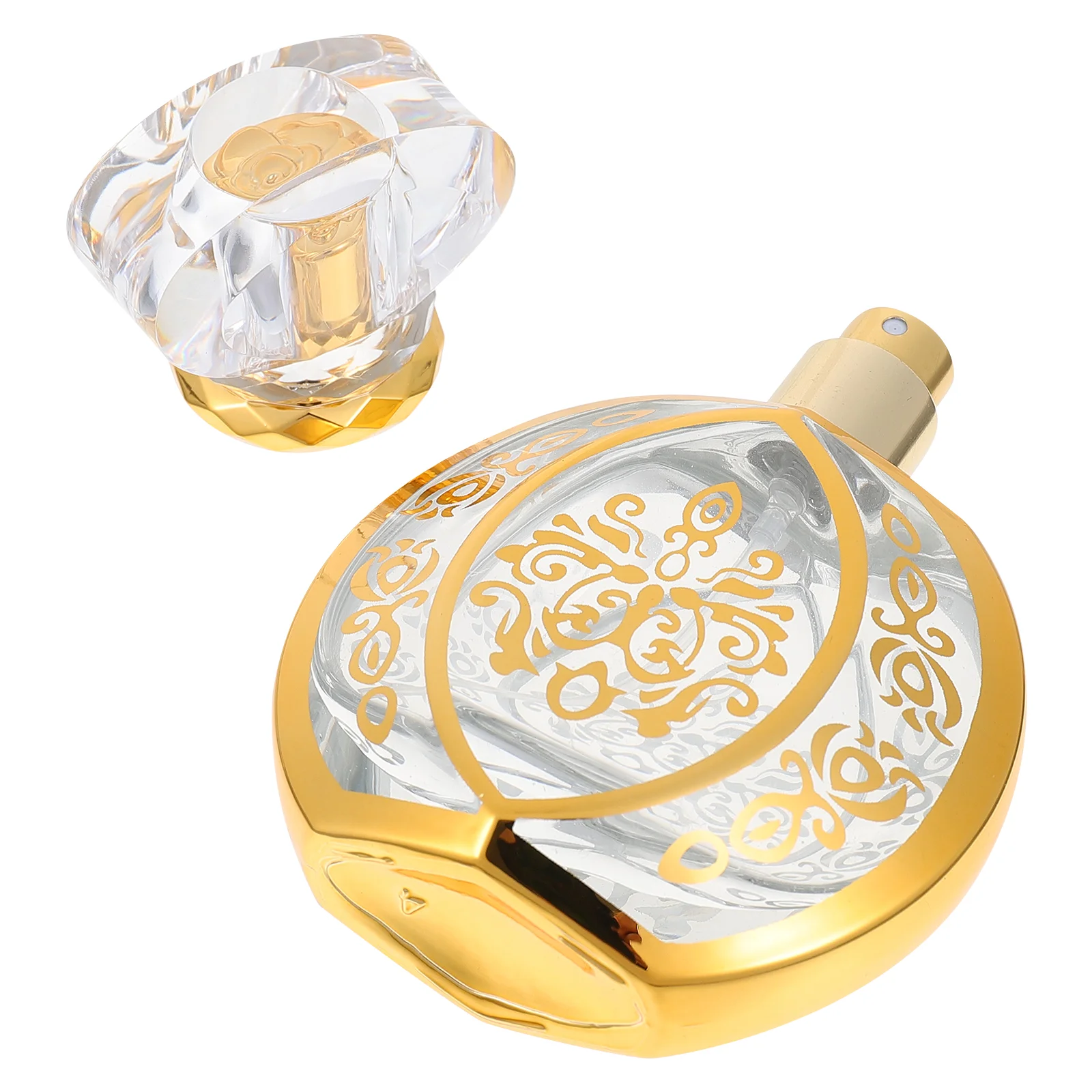 

Empty Perfume Spray Bottle European Style Refillable Perfume Glass Atomizer