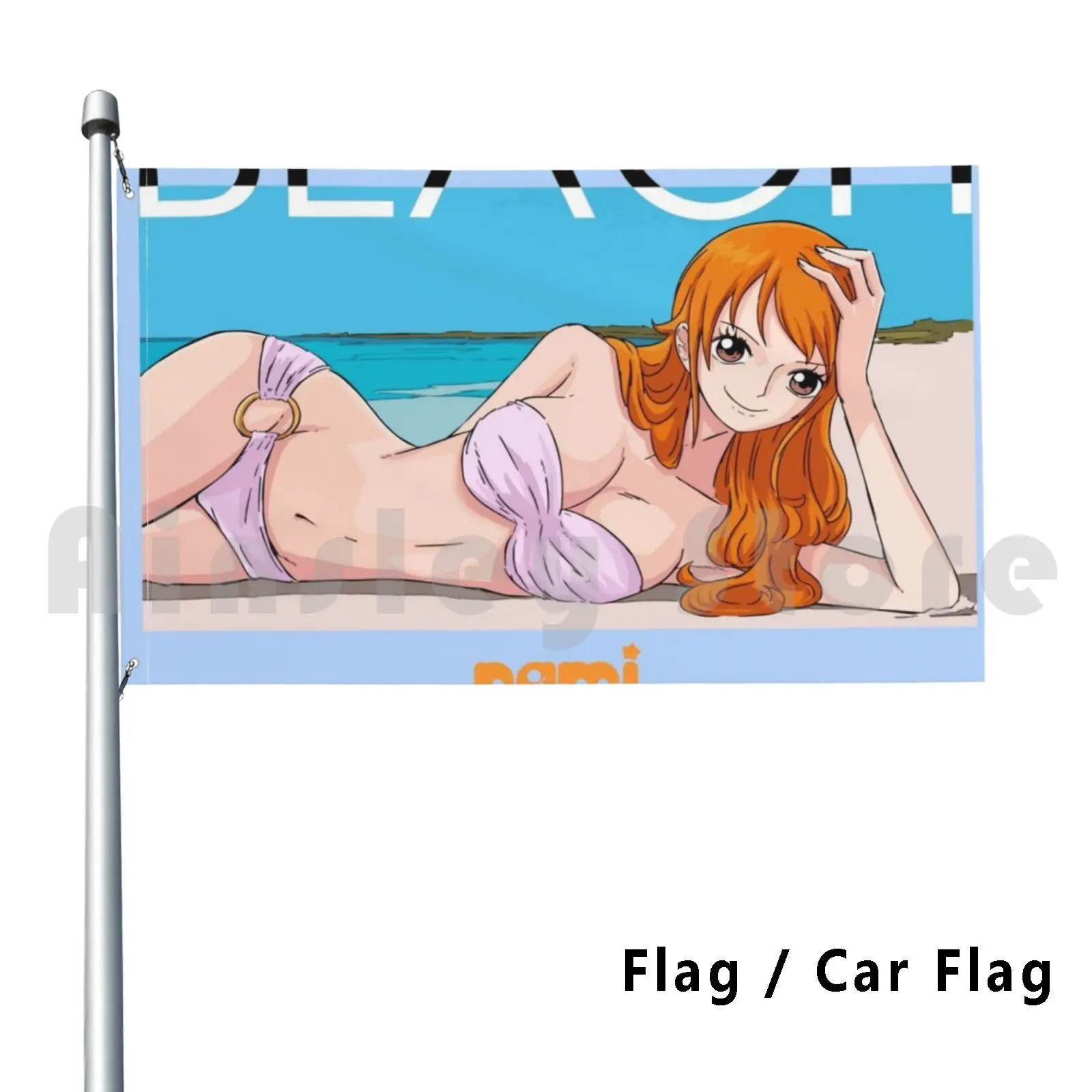 Nami-Outdoor Decor Flag Car Flag Anime Manga Anime Monkey D Luffy Roronoa