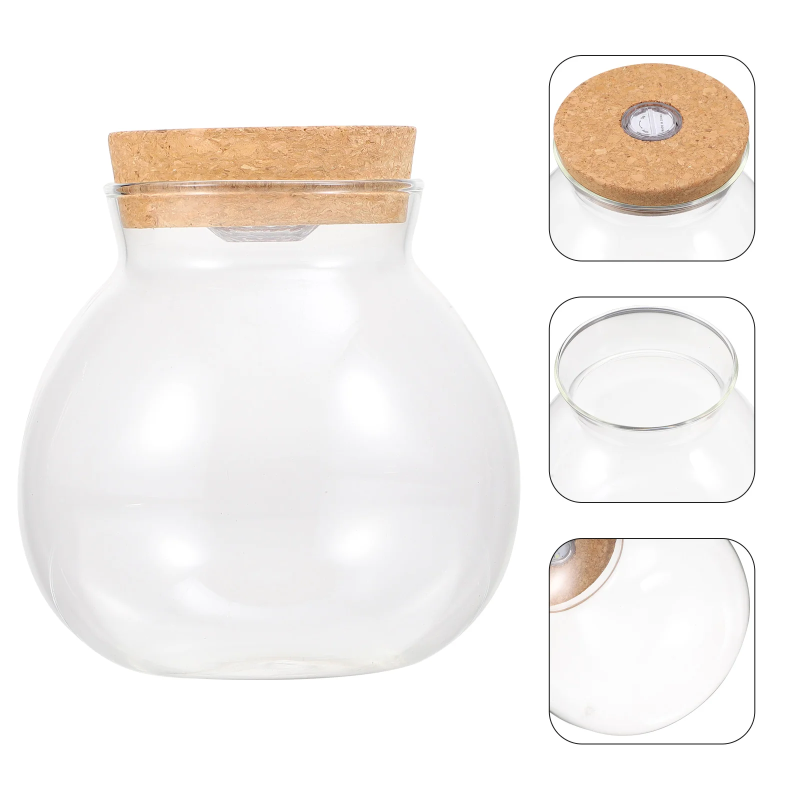 

Bottlefish Tank Terrarium Bottles Landscapeecological Micro Aquarium Mini Jarscork Diy Vase Betta Bowls Led Decorations Jar