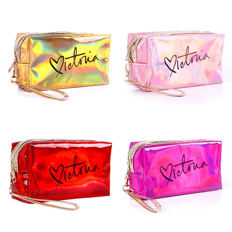 

1PC Waterproof TPU Laser Cosmetic Storage Bags Women Neceser Make Up Bag Pouch Wash Toiletry Bag Travel Organizer Case